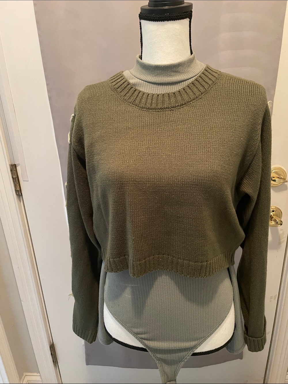 New Sweater and matching body suit from altar’d State